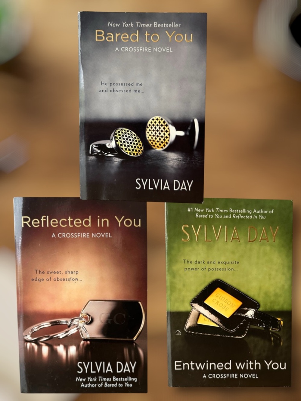 Sylvia Day Crossfire Series Bundle Books 1-3 Paperback Set